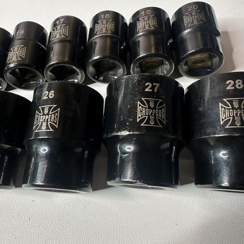 Jesse James West Coast Mac Tools 1/2” Drive Metric 12 Point Socket Set ( 24) - Picture 10 of 24