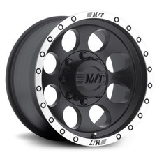 Mickey Thompson Classic Baja Lock 16x8 8x165.1 Offset -12 Matte Black Qty Of 4 Mickey Thompson Classic Baja Lock 16x8 8x165.1 Offset -12 Matte Black Qty Of 4