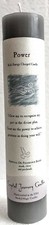 POWER Crystal Journey Reiki Charged Candle Herbal Magic Pillar - Free Ship