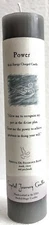 POWER Crystal Journey Reiki Charged Candle Herbal Magic Pillar - Free Ship