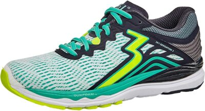 361 Degrees Women?s Sensation Running Shoe, White/Ebony, 11 B(M - Main Image