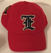 Lands' End Kids Youth Child XS/S Adjustable Red Baseball Style Cap Slide Clasp