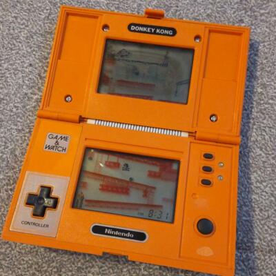 その他 Nintendo Game & Watch Donkey Kong Nintendo Game & Watch DONKEY KONG Multi Screen Orange retro