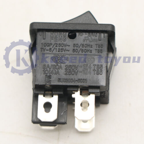 1PCS New RONG FENG RF-1003 TV-5 Rocker Switch 4 Pins 2 Positions 10A 250VAC T85 - Picture 2 of 5