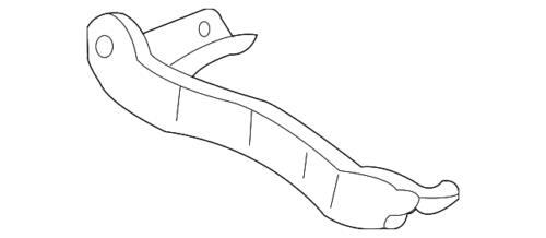 Soporte de ajuste original Nissan 11715-AL51A - Imagen 1 de 2
