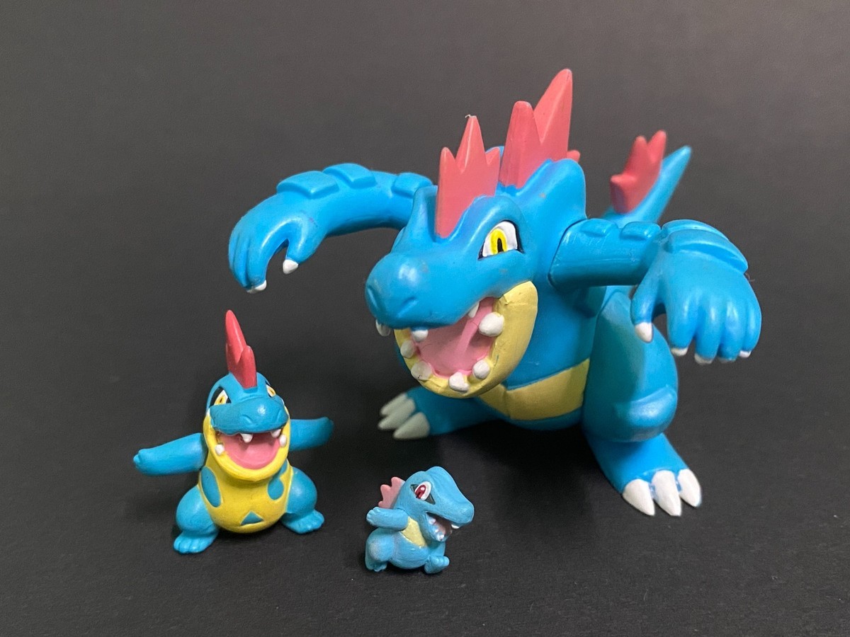 Totodile, Croconaw, Feraligatr(H0.5