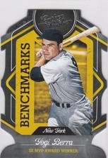 2019 Panini Leather & Lumber - Benchmarks Yogi Berra #B-10 Yankees Free Shipping