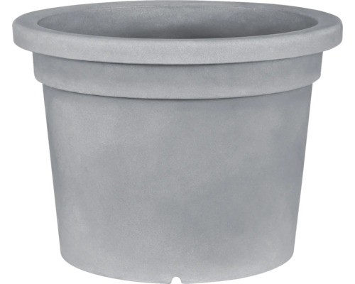 PflanzküBel Geli Liscia Kunststoff Ø 100 Cm H 68 Cm Betongrau-image