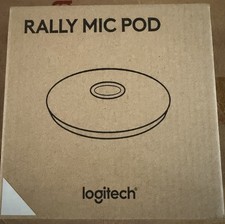 Logitech 952-000038 RALLY MIC POD WHITE NEW