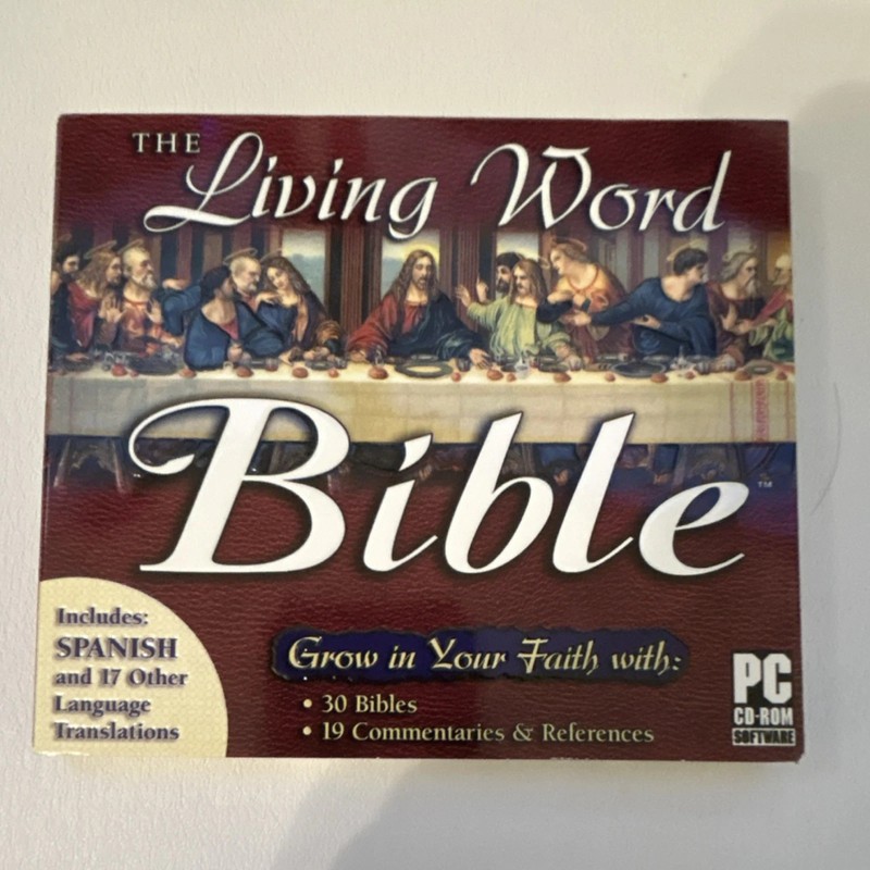 CD New BIBLE LIB,30 Bibles in Foreign Languages ; Dict"s & Strong's Concordance