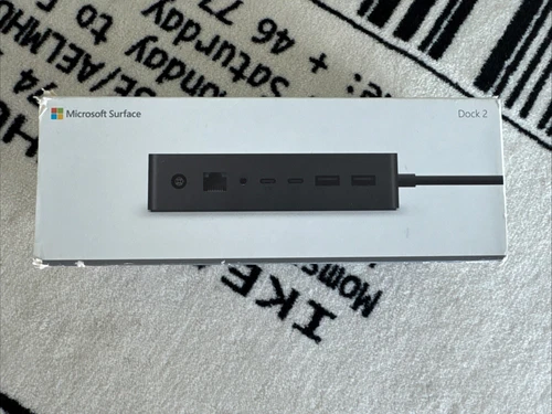 MICROSOFT SURFACE DOCK 2 - DOCKING STATION -BLACK- MODEL 1917 - NEW
