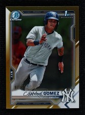2021 Bowman Chrome Prospects Gold Refractor 1/50 Antonio Gomez #BCP-82 0c6
