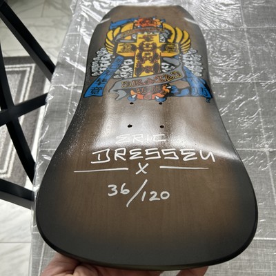 DOGTOWN SKATEBOARD ERIC DRESSEN Signedl SUICIDAL LIMITED Deck ALVA