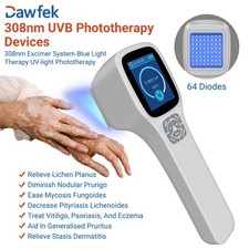 308nm Excimer Blue Uv Light Therapy for Skin Disorders Treatment Device 64Diodes