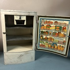 Vintage Wolverine Polar Toy Refrigerator Ice Box Great Lithographed Tin