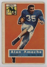 1956 Topps Alan Ameche #12 0v9