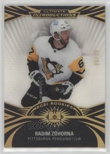 2021 Upper Deck Ultimate Collection Introductions Black 16/25 Radim Zohorna 1e15