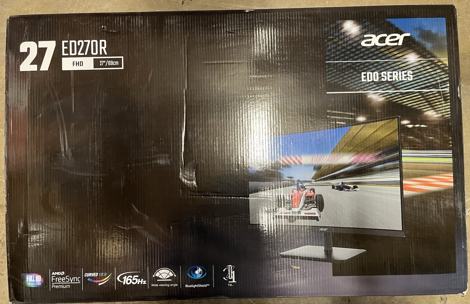 Acer 27" Curved VA LCD Monitor