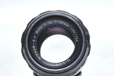 Nikon 50mm f/1.4  Manual Focus Lens 12