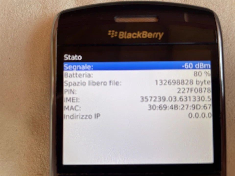 BlackBerry Con Custodia Originale - Immagine 4 di 4