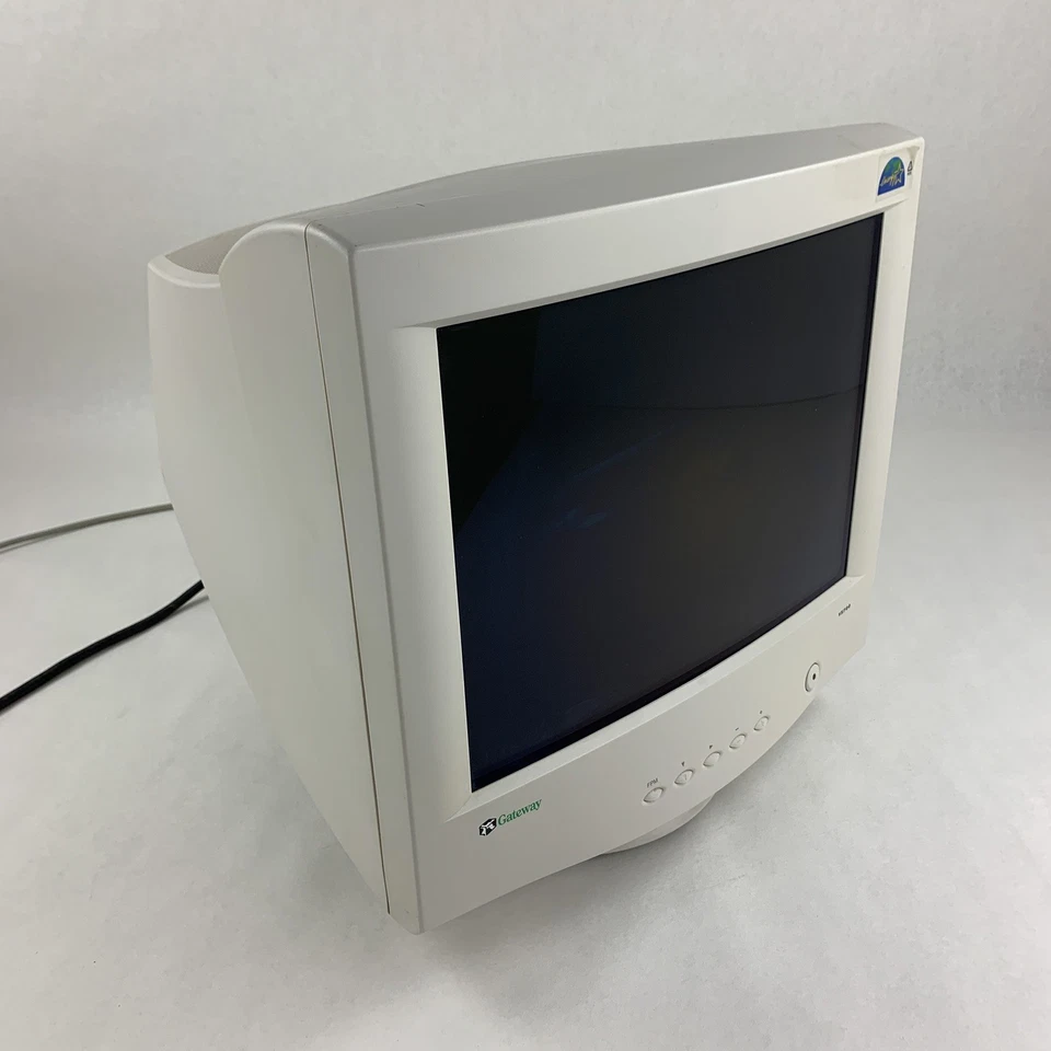 Gateway XV700A Color VGA CRT Computer Retro Gaming Monitor Grade B - Image 4 of 4
