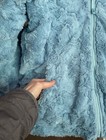 The North Face Youth Girls XL Reversible Mossbud Jacket Full Zip Fleece Blue EUC — photo 7