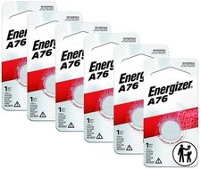 6 x Energizer LR44 AG13 357 357A A76 303 L1154 1.5v Alkaline Batteries From USA