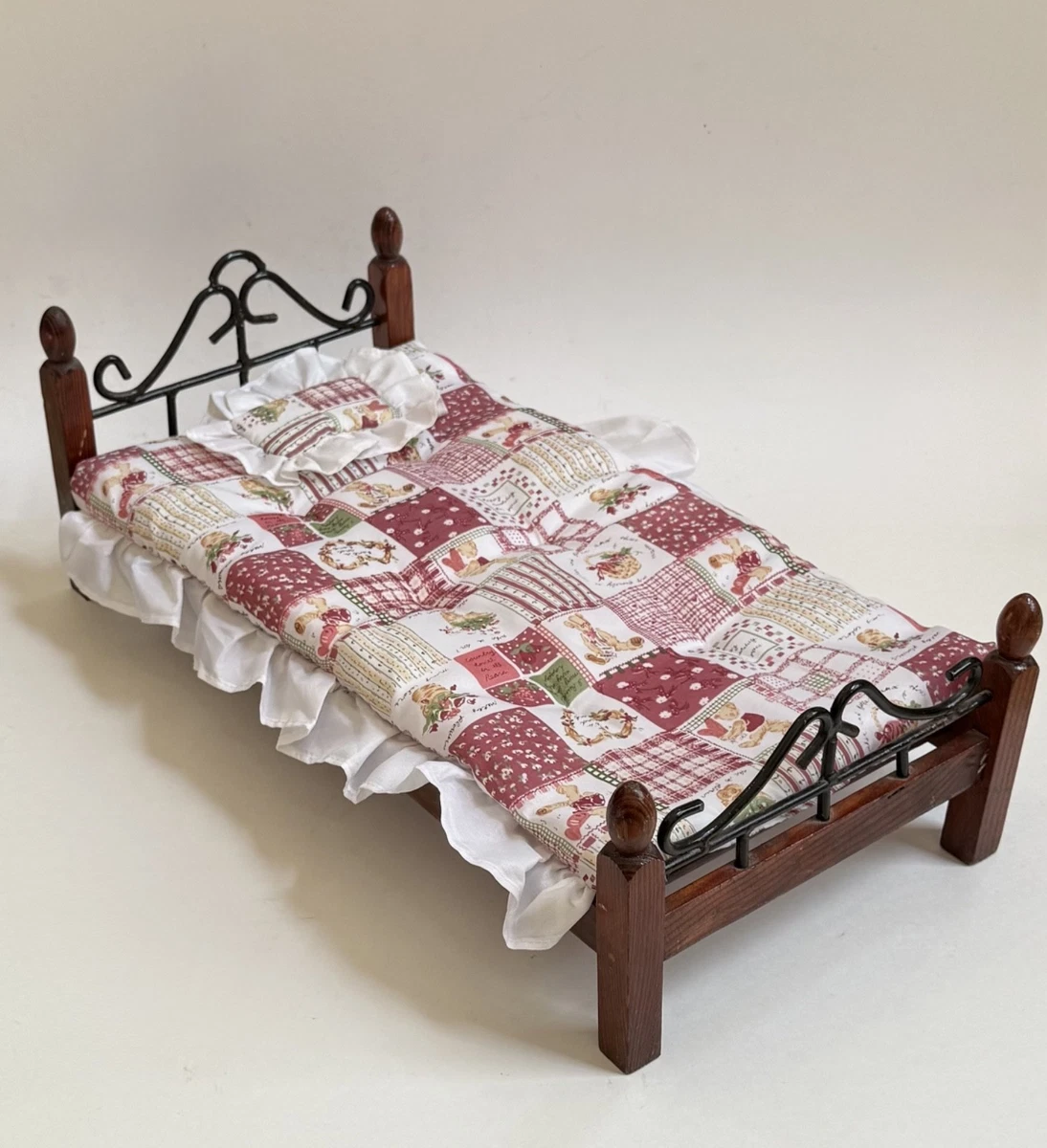 Bed Metal with Vintage Doll Houses & Furniture for sale | eBay