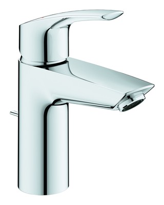 Grohe Eurosmart Einhand-Waschtischbatterie mit Hybrid-Zugstangen...