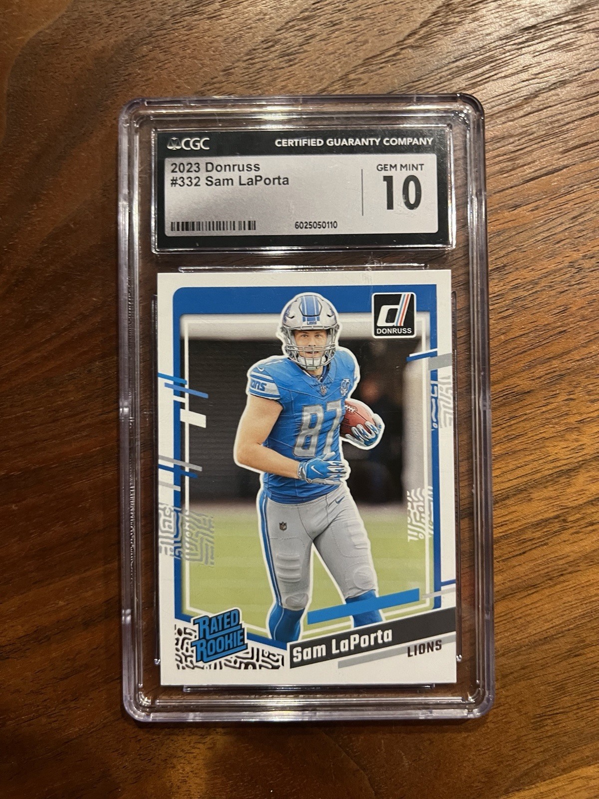 2023 Panini Donruss - Rated Rookie Sam LaPorta #332 (RC)