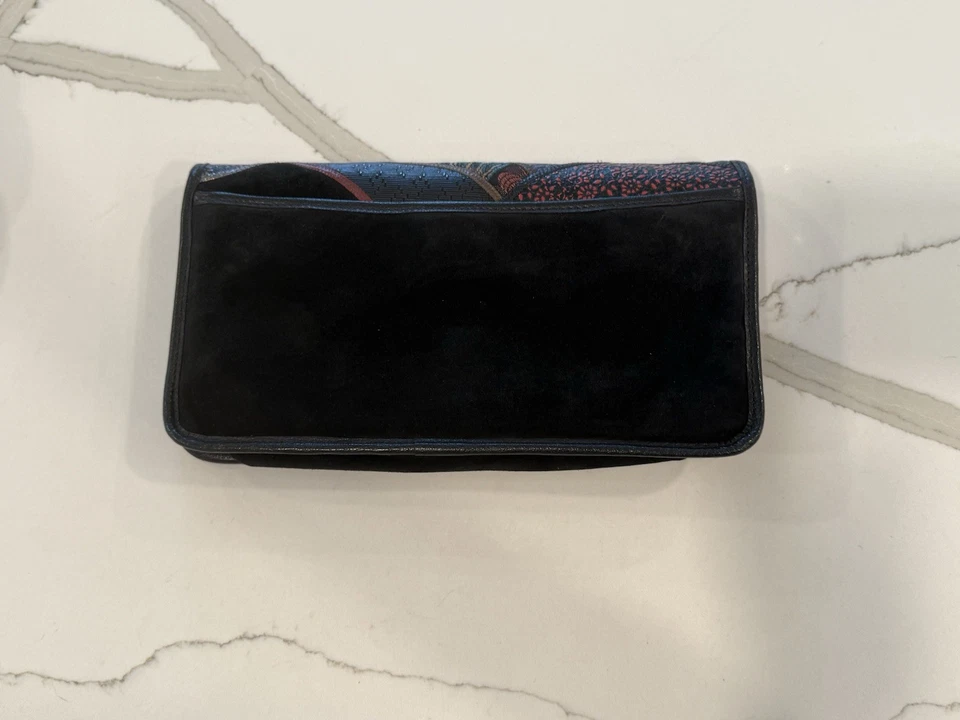 Bandolera/hombro/cartera sin asas de cuero vintage CARLOS FALCHI  Foto 3 de 4