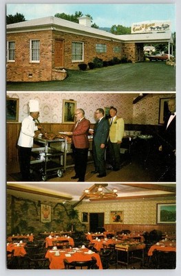 Big Stone Gap VA Demoisey's Coach House Multi View Postcard