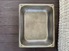 Vollrath Deep Super Pan Stainless Steel  Steam Table Pan 6.7 Quarts 12x10x4 Inch