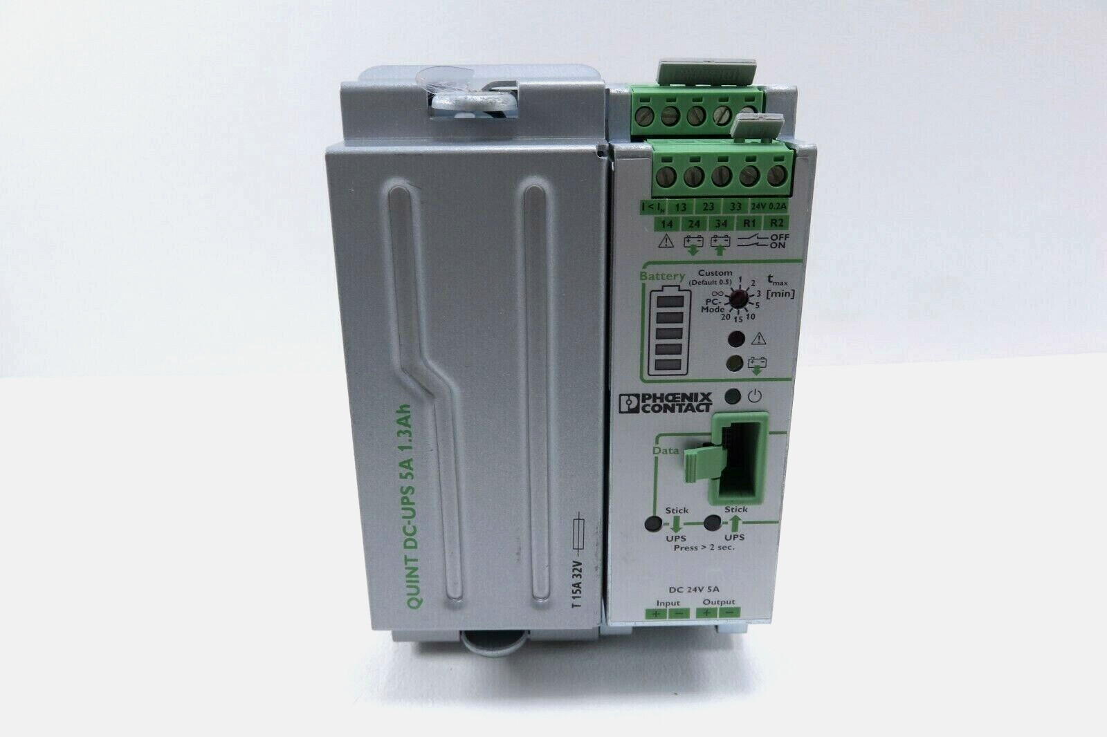 Phoenix Contact 2320254 QUINT-UPS/24DC/24DC/5/1.3AH Industrial UPS (No Battery)