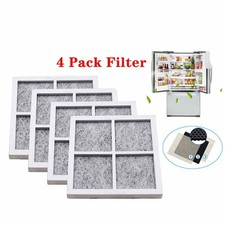 Fits LG LT120F Kenmore ADQ73214404 - Comparable Tier1 Fridge Air Filter 4 Pack