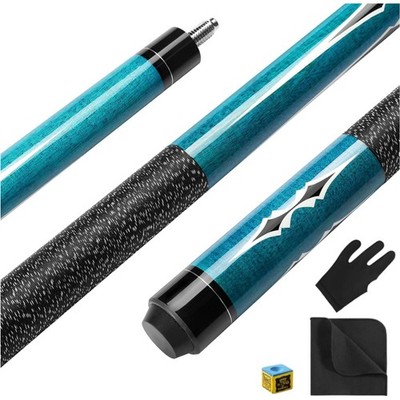 Billard Queue 58 Zoll Kanadischer Ahornholz 13mm Spitze für Profispieler Sport