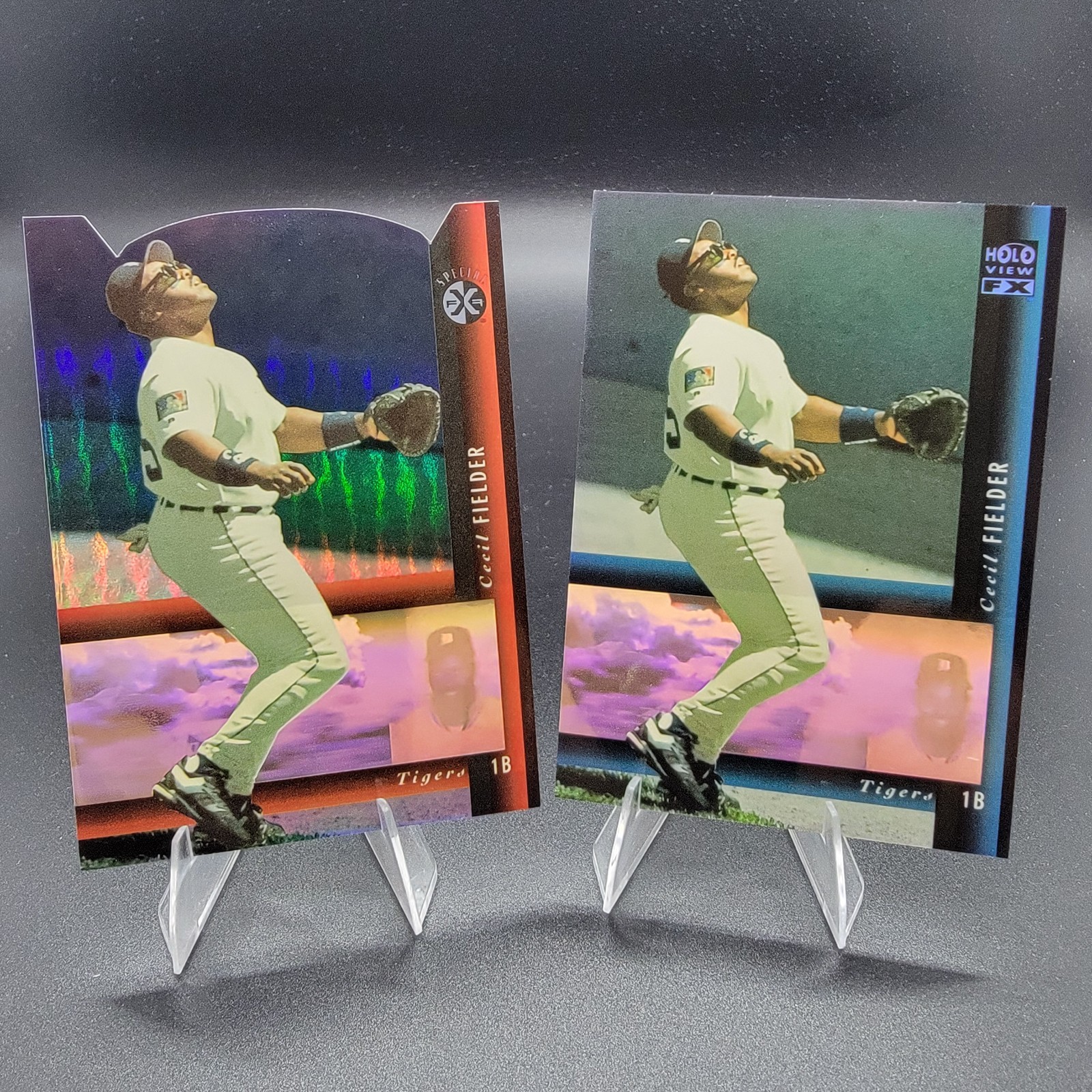 1994 Upper Deck SP - Holoview Fx Cecil Fielder #7 Special Fx Die-Cut