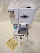 Cuisinart ICE-45 Mix It In Soft Serve 1.5Qt Ice Cream Maker, White , good used