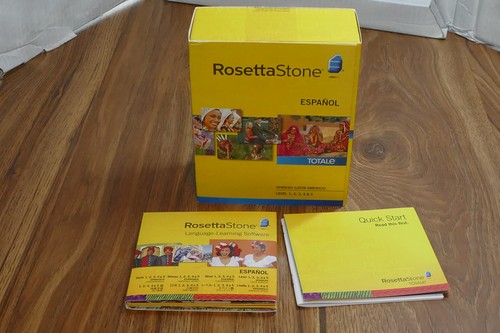 Rosetta Stone Spanish (Latin America) Ver. 4 Level 1-5 Espanol - No Headphones