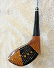 VTG PowerBilt Citation 1-Wood Driver – Persimmon with Horseshoe Emblem