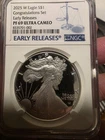 2025-W Proof $1 American Silver Eagle NGC PF69   PR69 CONGRATULATIONS