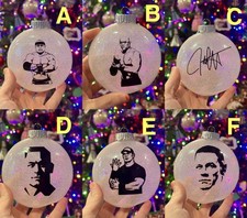 Handmade  John Cena Or Bobby Lashley  Christmas ornaments 