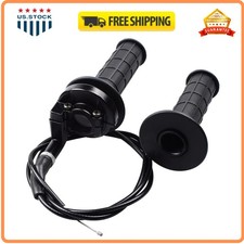 7/8in 22mm Twist Throttle Handle Grips and 36in Cable for 50cc-125cc Dirt Bike