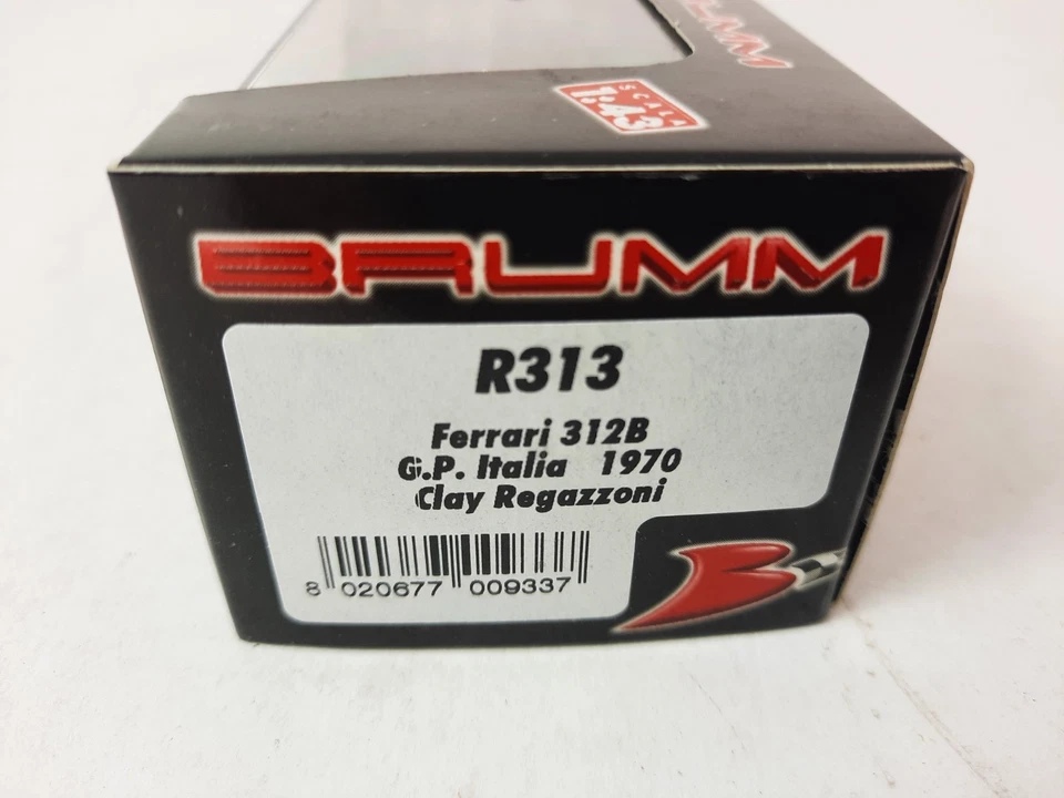 Brumm Ferrari 312B #4 Clay Regazzoni winner GP Italia 1970 1/43 R313 - Immagine 2 di 2