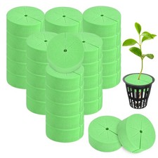 30-Pack Cloning Collars Inserts, Hydroponics Sponge Systems Cloning [Green] 4.43 per sponge