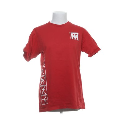 B&C Collection, T-shirt, Größe: S, B&C EXACT 190, Rot, Baumwolle, Print #v9B
