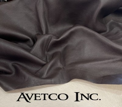 Avetco Brown Buffalo Full Grain Leather Hide 4-5oz Phoenix Soft 25-40 SF.