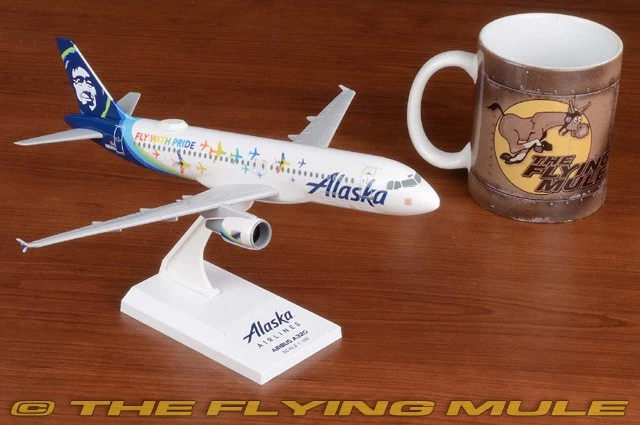 Skymarks 1:150 A320 Alaska Airlines N854VA - Image 4 of 4