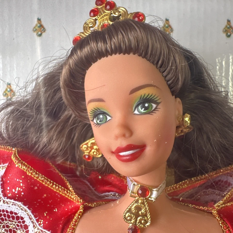 Barbie 17832 1997 raro error de impresión vacaciones edición especial caja dañada en caja original Foto 3 de 3