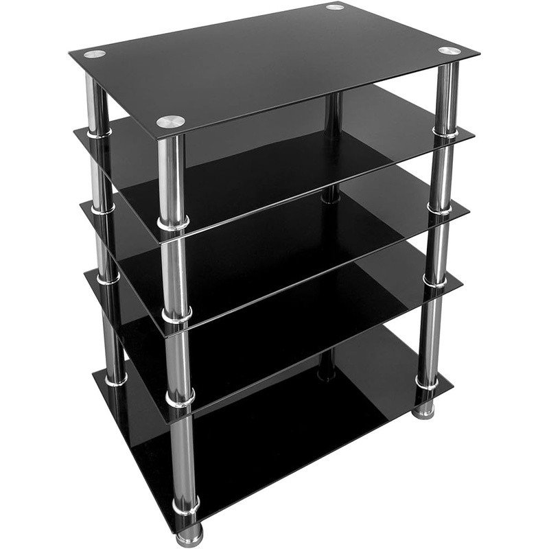 Av Tower Media Cabinet Stereo Gaming Rack New